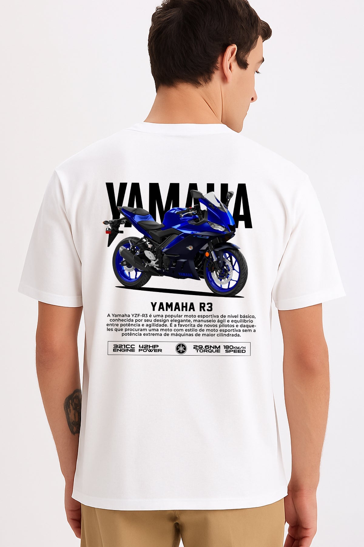 Yamaha R3 Tişört UNIQWO