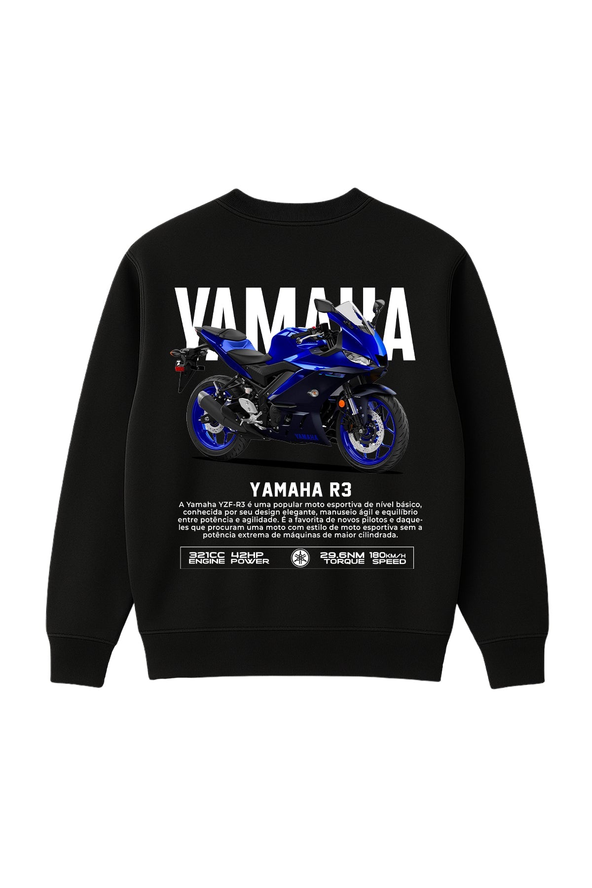 Yamaha R3 Sweatshirt UNIQWO