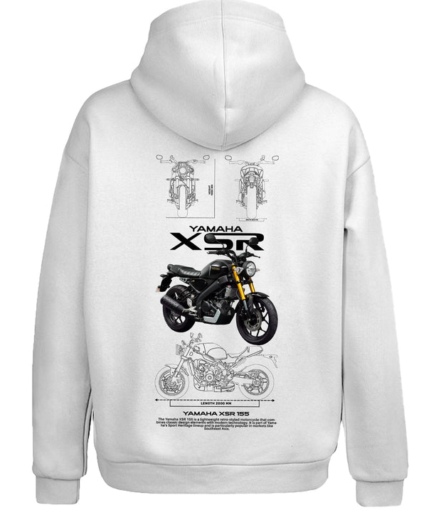 Yamaha XSR Kapüşonlu Sweatshirt UNIQWO