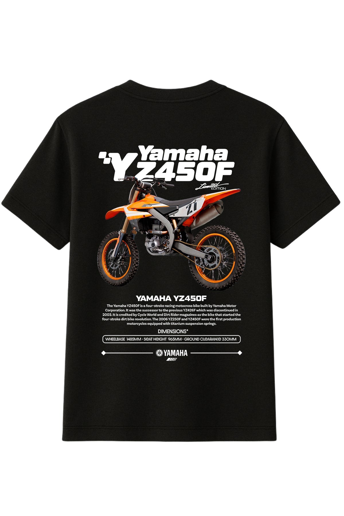 Yamaha YZ450F Tişört UNIQWO