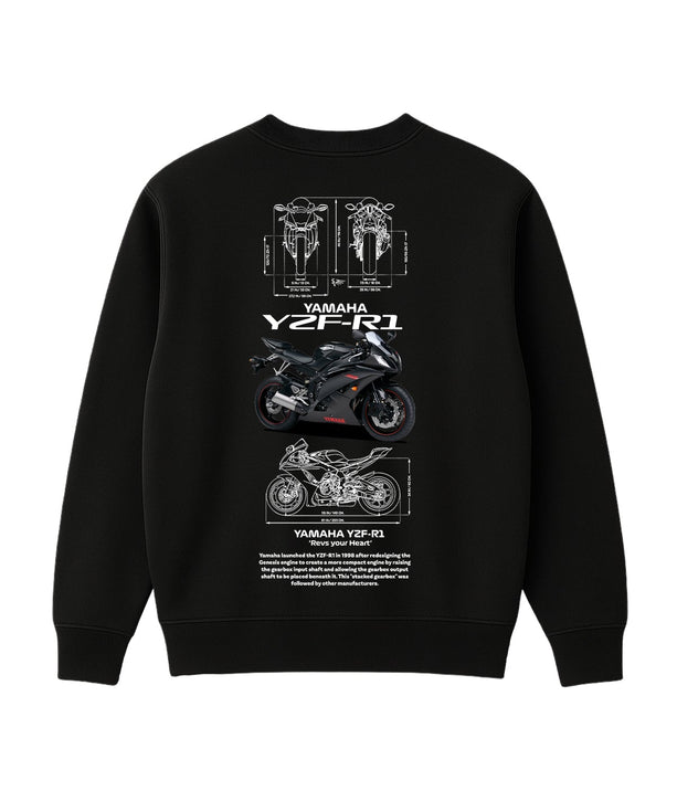 Yamaha YZF R1 Sweatshirt UNIQWO