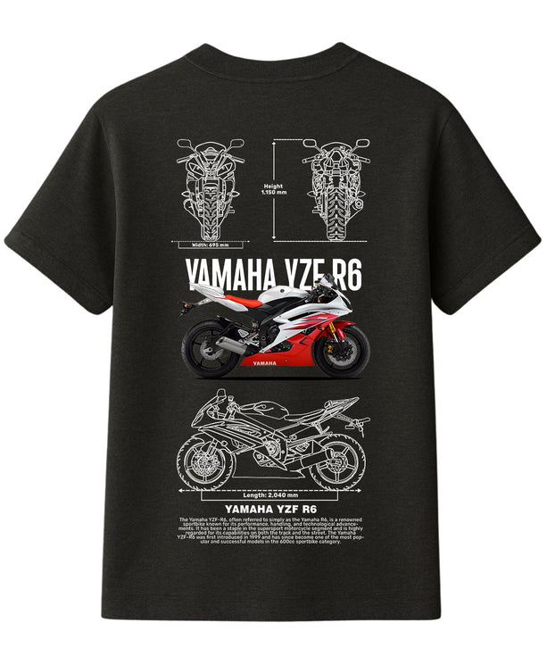 Yamaha YZF R6 Tişört UNIQWO
