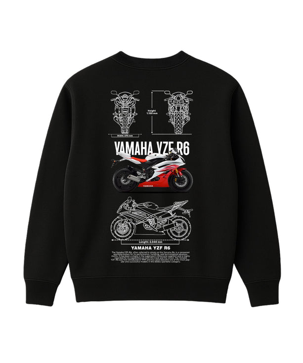 Yamaha YZF R6 Sweatshirt UNIQWO